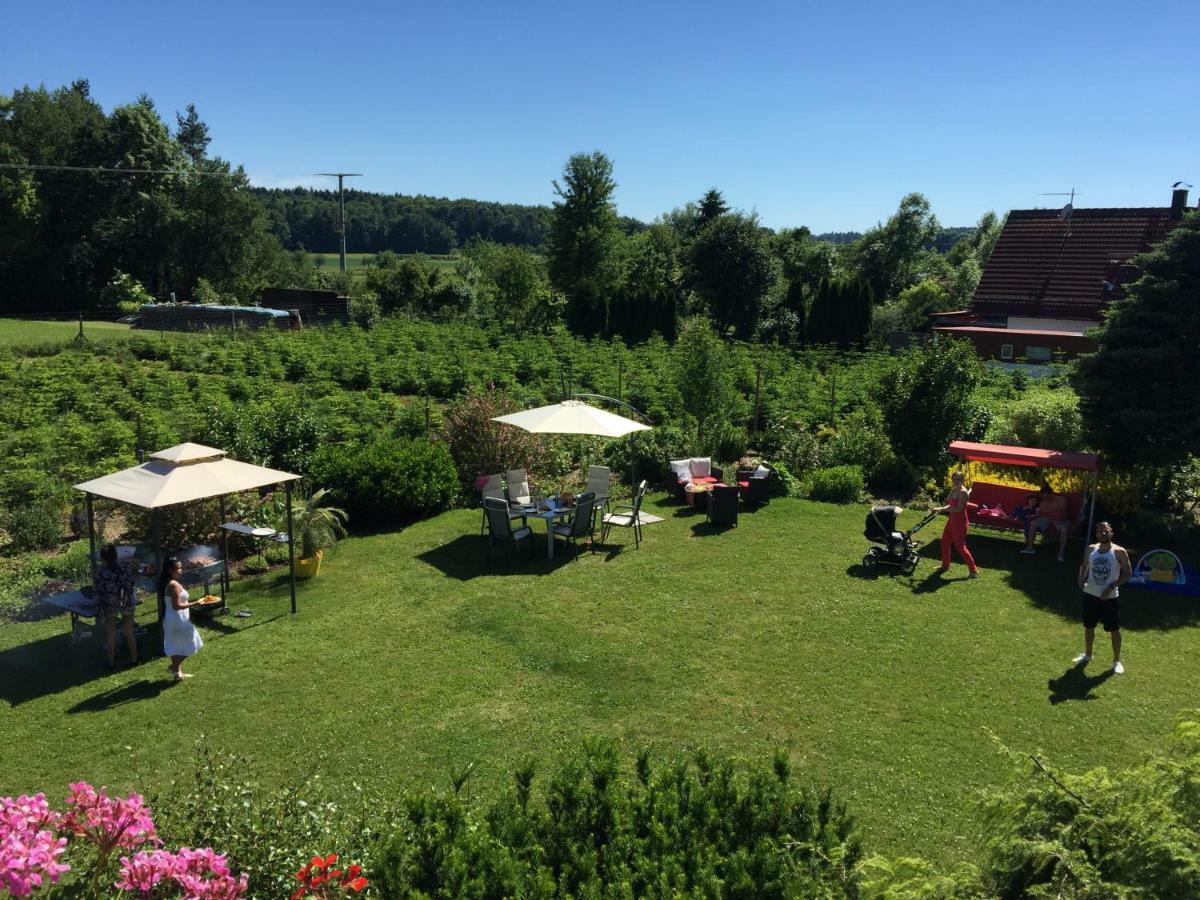 Tannenblick-Franken Apartamento Egloffstein Exterior foto